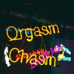 Orgasm Chasm neon signage